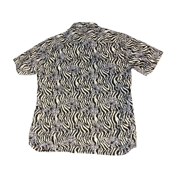 Sunrise Kingdom Vintage Design Sz Large 100% Cotton Short Sleeve Blue/Black - Picture 6 of 7